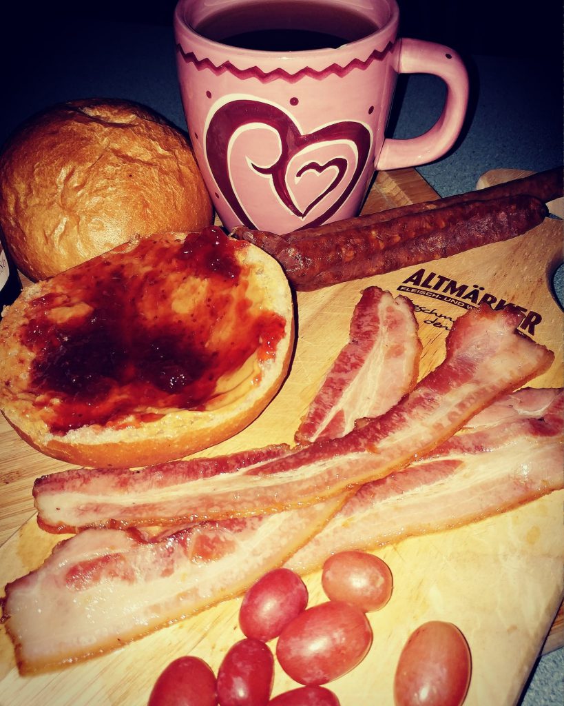 A hearty breakfast