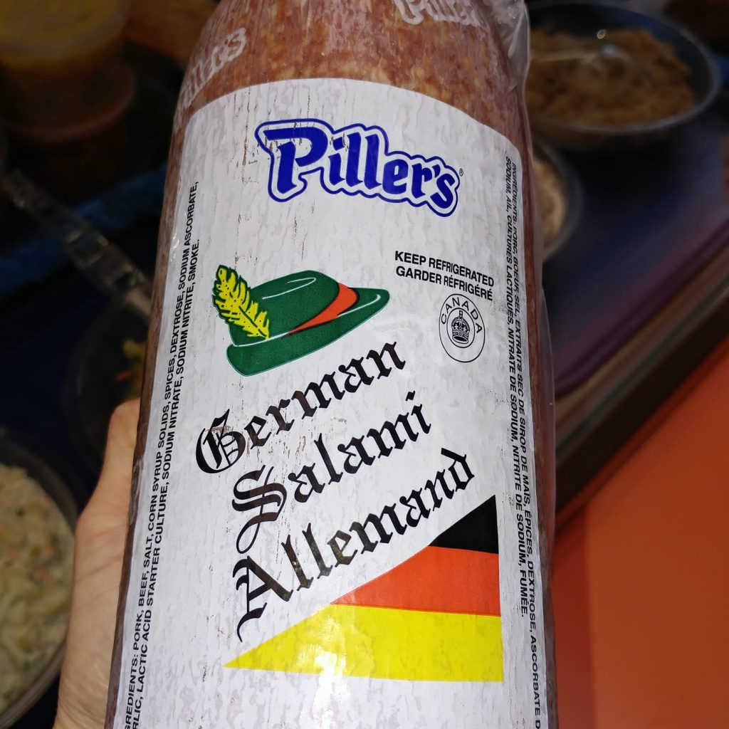 German Salami - oh yes!